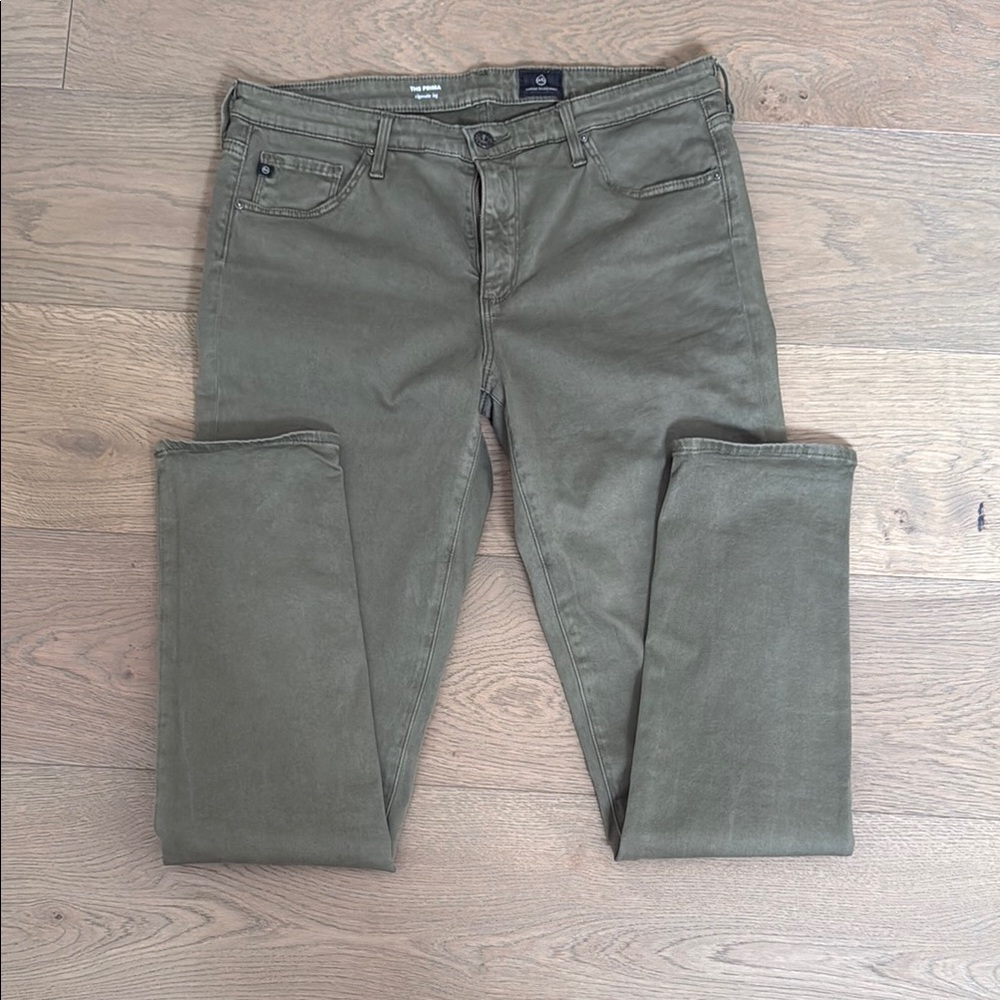 Olive Green Skinny Jeans